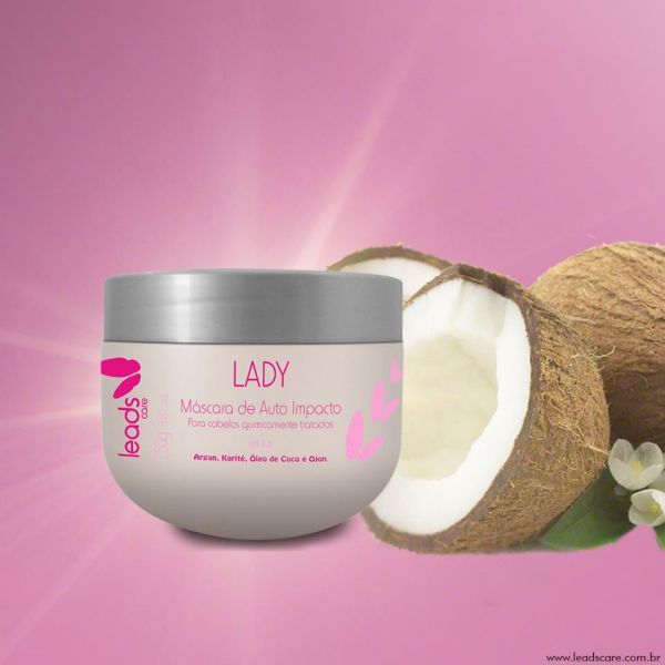 Lady Máscara Alto Impacto 250gr - Leads Care