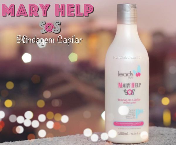 Mary Help SOS Blindagem capilar 500ml - Leads Care